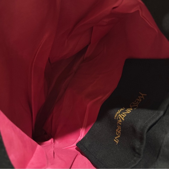 YSL Black Tote Bag with Gold Logo, GWP - Picture 5 of 8